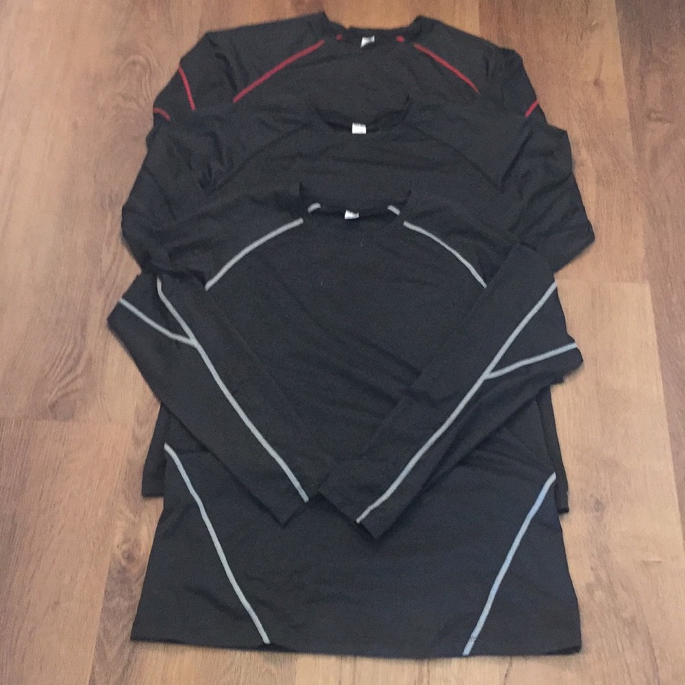 Neleus 3 pk Athletic Shirts
